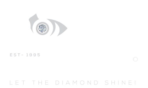 Round Diamond Lock Style Stud Earrings – CDL FINESHINE