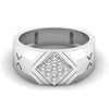 Rhombus 0.35CT Men's Diamond Ring