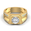 1.67CT Brilliant Diamond Men's Ring