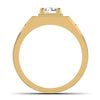 0.89CT Luxurious Solitary Men's Diamond Ring