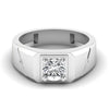 0.89CT Luxurious Solitary Men's Diamond Ring