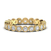 Unique 1.32CT Round Diamond Anniversary Gift Eternity Band