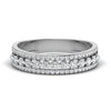 Wedding Wear Exquisite 0.7CT Diamond Band Ring