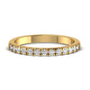 0.50CT Delicate Round Diamond Half Eternity Ring