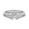 1.28CT Delightful Halo Engagement Solitaire Ring