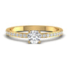 0.74CT Delicate Cluster Natural Diamond Ring