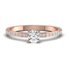 0.74CT Delicate Cluster Natural Diamond Ring