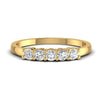 0.49CT Five Stone Round Diamond Ring