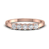 0.49CT Five Stone Round Diamond Ring